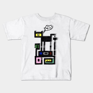 Horny Urban Cat Kids T-Shirt